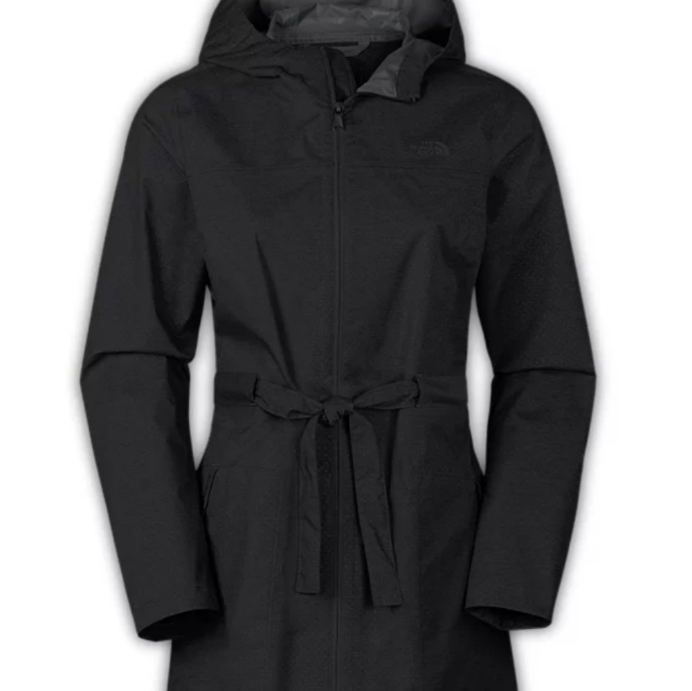 The North Face Women's Navy Belted Trench - M